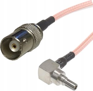 Kabel RF Connectors Pigtail CRC9 wtyk / BNC gniazdo 15cm RG316 1