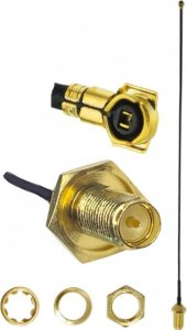 Kabel RF Connectors Pigtail MHF4 IPX IPEX - SMA-RP gniazdo 0,81mm 15cm 1