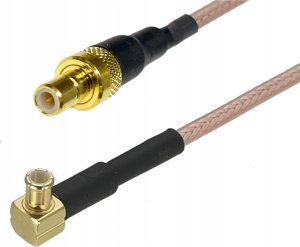 Kabel RF Connectors Pigtail MCX - SMB wtyk RG316 20cm 1