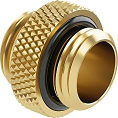 Barrow Barrow Adapter gerade G1/4 Zoll AG auf G1/4 Zoll AG, 5mm - gold 2