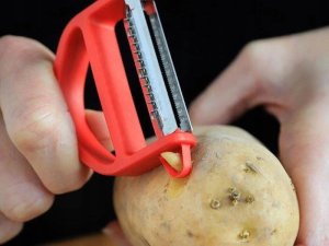 Opinel Opinel Peeler T-Duo Wood red 7