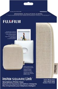 Pokrowiec Fujifilm Fujifilm instax Square Link Printer Case woven ivory 1