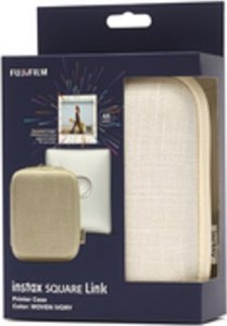 Pokrowiec Fujifilm instax Square Link Printer Case woven ivory 4