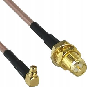 RF Connectors Pigtail MMCX - SMA-RP gniazdo RG316 20cm 3