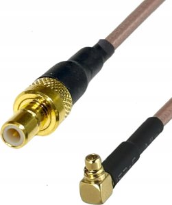 Kabel RF Connectors Pigtail MMCX - SMB wtyk RG316 20cm 1