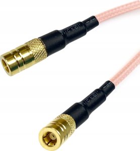 Kabel RF Connectors Pigtail SMB gniazdo / SMB gniazdo RG316 1m 1