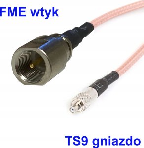 RF Connectors Pigtail TS9 gniazdo / FME wtyk 15cm RG316 1