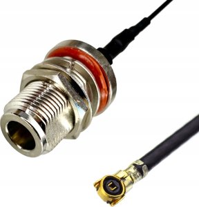 Kabel RF Connectors Pigtail UFL wtyk - N gniazdo 1,13mm 20cm 1