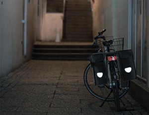 Mobilis Mobilis BIKE - Bike Double Pannier Bag 2x 15L 14-15,6" Black 3