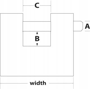 MasterLock Master Lock Padlock steel Security Level 7   680EURD 3