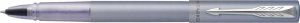 Parker Parker Vector XL Metallic Silver Blue C.C. Roller Ball F 8