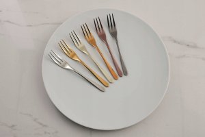 Sambonet Sambonet Taste cake fork set 6 pcs  copper 4