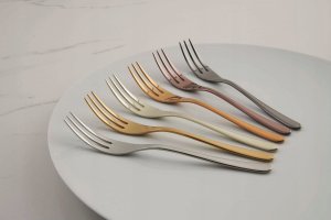 Sambonet Sambonet Taste cake fork set 6 pcs  copper 5