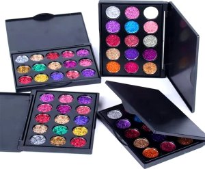 ATL AG861 Paleta cieni 15 kol. brokat 5