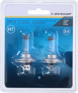 Dunlop ŻARÓWKA  DUNLOP H7 55W 2szt 3