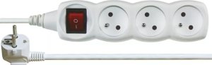 Emos Przedłużacz Emos P13115 z wyłącznikiem 3 gniazda 1,5m 2