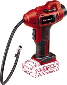 Kompresor samochodowy Einhell Einhell Cordless Air Pump CE-AP 18 Li-Solo, 18V (red/black, without battery and charger) 6
