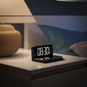 Zegarek Mebus Mebus 25622  Digital Alarm Clock with wireless Charger 2