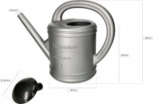 Prosperplast KONEWKA PLASTIKOWA 5L CLASSICO - SREBRNY 13