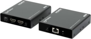 Manhattan MANHATTAN 4K@60Hz HDMI over Ethernet Extender Set bis zu 70m 1