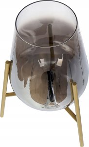 Lampa stołowa Beliani Lampa stołowa metalowa złota MENA 3