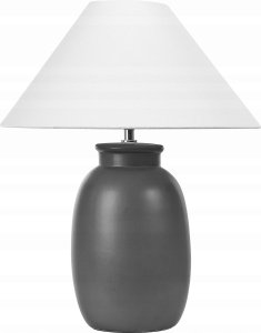 Lampa stołowa Beliani Lampa stołowa ceramiczna czarna PATILLAS Lumarko! 1