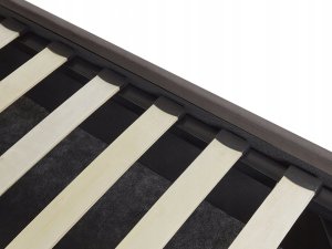 Beliani Łóżko z pojemnikiem welurowe 180 x 200 cm beżowoszare VINCENNES 11