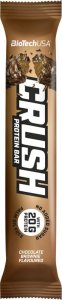 BioTechUSA Biotech USA Crush Protein Bar 64g BATON BIAŁKOWY Chocolate Brownie 1