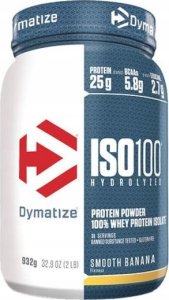 Dymatize DYMATIZE Iso 100 Hydrolyzed 900g Banana 1