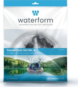 Prosperplast ZESTAW PRZYŁĄCZENIOWY DO ZBIORNIKA NA WODĘ ICANSET 8 4