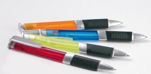 Topwrite Topwrite - Zestaw długopisów kulkowych z gumowym uchwytem niebieski 4 szt. 2