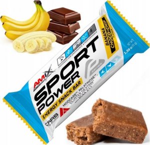 AMIX AMIX Sport Power Energy Snack Bar 45g BATON ENERGETYCZNY Banana Choco Chip 1