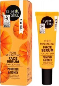 Organic Shop Organic Shop OS Pore minimizing Face Serum for oily skin Pumpkin and Honey, 30 ml 1