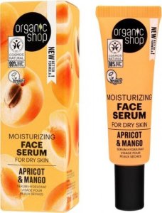 Organic Shop Organic Shop OS Moisturizing Face Serum for dry skin Apricot and Mango, 30 ml 1