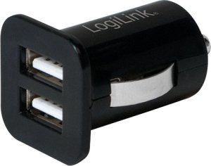 Ładowarka LogiLink Logilink USB Kfz Netzteil, 2x USB-Port, 10.5W + Antirutschm. 6