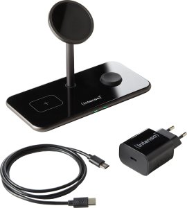 Ładowarka Intenso Intenso 3in1 Magnetic Wireless Charger MB13 black 2