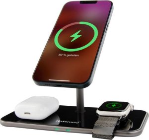 Ładowarka Intenso Intenso 3in1 Magnetic Wireless Charger MB13 black 3