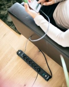 Listwa zasilająca Brennenstuhl Premium-Protect-Line przeciwprzepięciowa 8 gniazd 3 m czarna (1391010800) 7