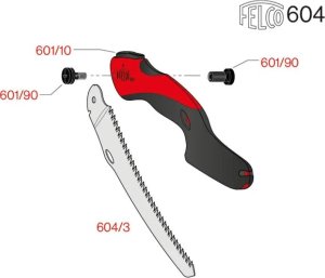 Felco PIÅA RÄCZNA DO DREWNA 240MM 9