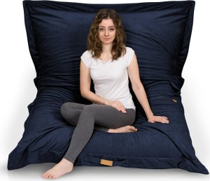 Blomster Pufa XXL Worek Fotel - granatowy 3