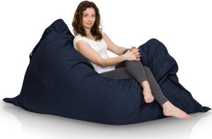 Blomster Pufa XXL Worek Fotel - granatowy 4