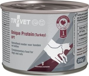 Trovet Trovet Unique Protein UPT Indyk dla psa i kota puszka 200g 1