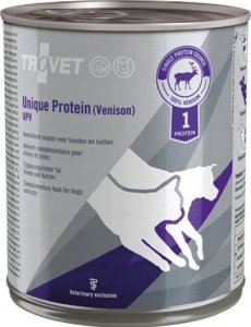 Trovet Trovet Unique Protein UPV Dziczyzna dla psa i kota puszka 800g 1