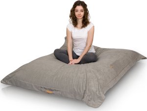 Blomster Pufa XXL Worek Fotel - szary 3