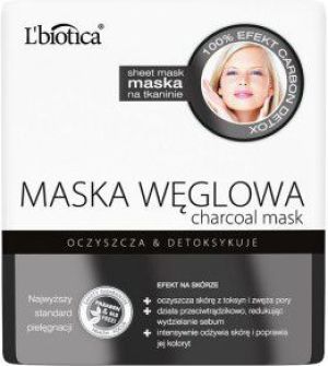 Lbiotica  Maska węglowa Detoksykująca 23ml 1