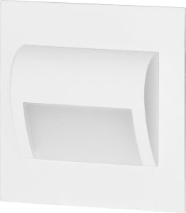 Oprawa schodowa Orno DRACO LED NEW 1,5W, oprawa schodowa podtynkowa, 12VDC, 30lm, 4000K, biała, innowacyjny sposób montażu 2