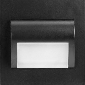 Oprawa schodowa Orno DRACO LED NEW 1,5W, oprawa schodowa podtynkowa, 12VDC, 30lm, 6000K, czarny, innowacyjny sposób montażu 4