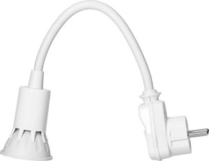 towar w Sosnowcu - Lampka wtykowa do gniazdka Orno Lampka wtyczkowa z żarówką LED, biała - Morelenet_14090004 4