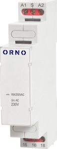 Orno Przekaźnik instalacyjny bistabilny 230 VAC , 16A 2