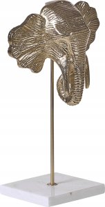Beliani Figurka słoń złota KASO 4